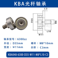 KBA-6300-35×W11-M8×L10-C3